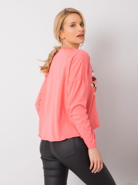 Bluzka DHJ-BZ-21103.06P koralowy Bluzka DHJ-BZ-21103.06P koralowy