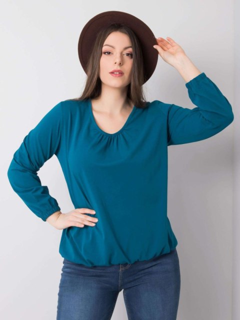 Bluzka RV-BZ-6332.53P morski 2XL