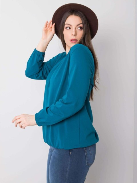 Bluzka RV-BZ-6332.53P morski 2XL