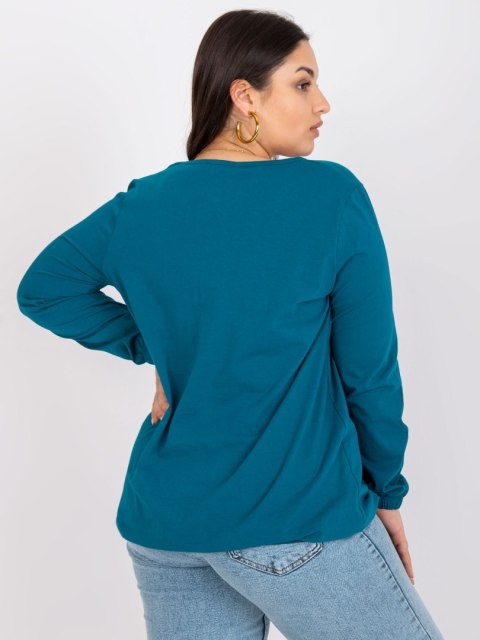 Bluzka RV-BZ-6332.53P morski 2XL