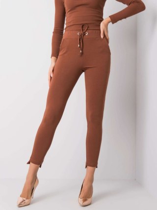 Spodnie dresowe RV-DR-6002.14X ciemny brązowy XL