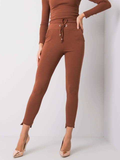 Spodnie dresowe RV-DR-6002.14X ciemny brązowy XL