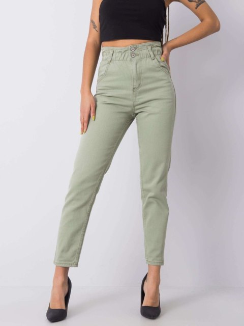Spodnie jeans 336-SP-2156.33P pistacjowy 26