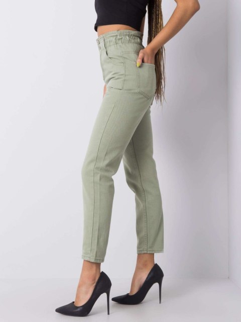 Spodnie jeans 336-SP-2156.33P pistacjowy 26