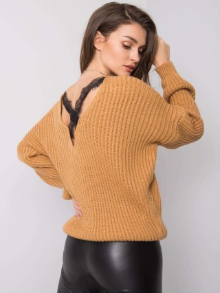 Sweter TW-SW-BI-19710.11 camelowy