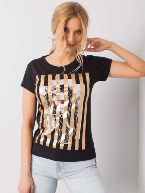 T-shirt HB-TS-3036.12P czarny L T-shirt HB-TS-3036.12P czarny L