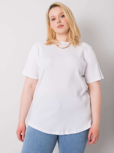 Bluzka RV-BZ-6323.92 biały 4XL Bluzka RV-BZ-6323.92 biały 4XL