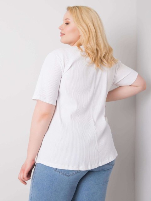 Bluzka RV-BZ-6323.92 biały 4XL Bluzka RV-BZ-6323.92 biały 4XL