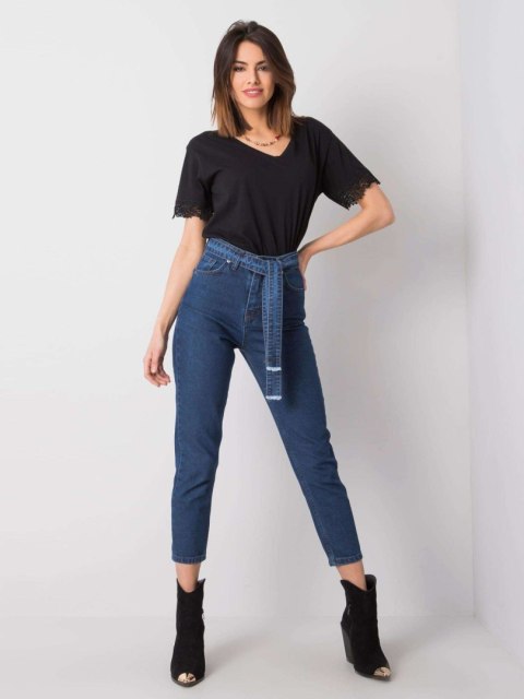 Spodnie jeans 320-SP-2902.09P ciemny niebieski 28 Spodnie jeans 320-SP-2902.09P ciemny niebieski 28