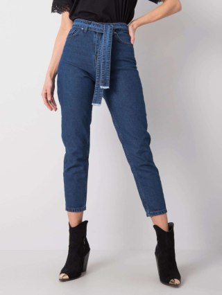 Spodnie jeans 320-SP-2902.09P ciemny niebieski 28