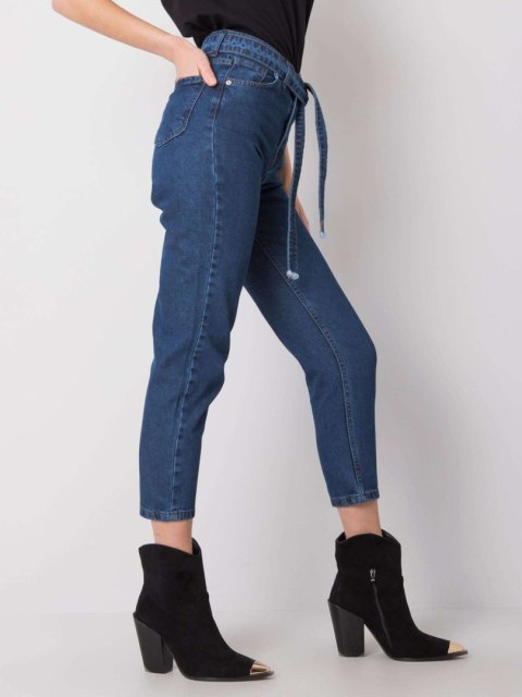 Spodnie jeans 320-SP-2902.09P ciemny niebieski 28 Spodnie jeans 320-SP-2902.09P ciemny niebieski 28