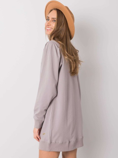Sukienka TW-SK-G-084.63 szary 2XL