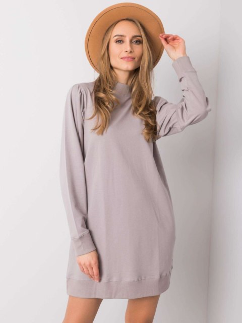 Sukienka TW-SK-G-084.63 szary 2XL