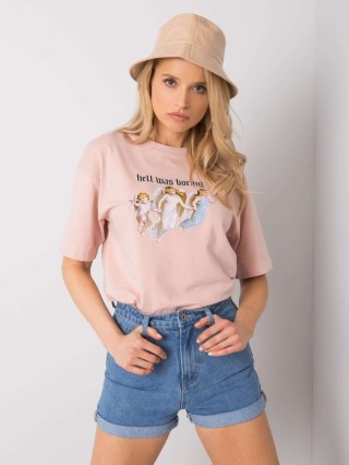 T-shirt DS-TS-1114.10P jasny różowy L