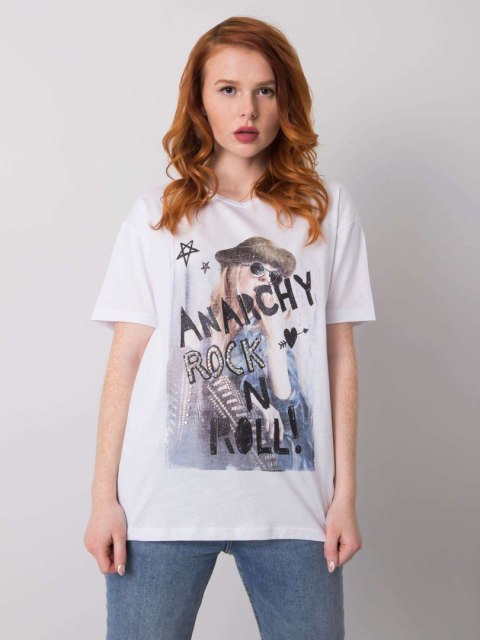 T-shirt HB-TS-3052.67P biały M