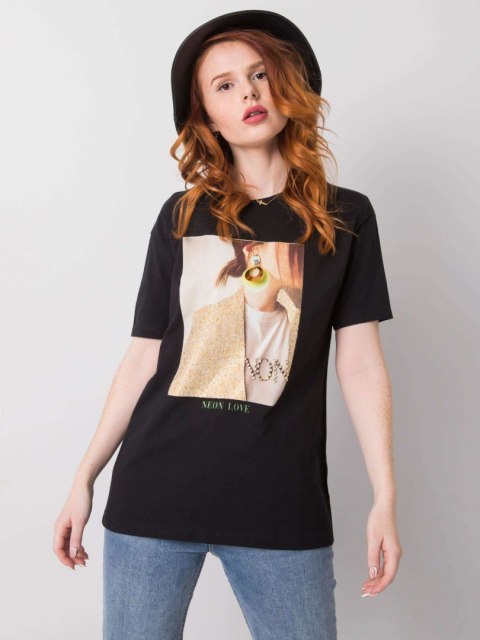 T-shirt HB-TS-3055.18P czarny L