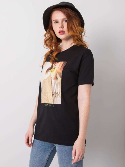 T-shirt HB-TS-3055.18P czarny S