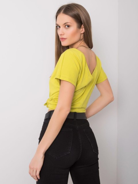 T-shirt RV-TS-4662.25P limonkowy L T-shirt RV-TS-4662.25P limonkowy L