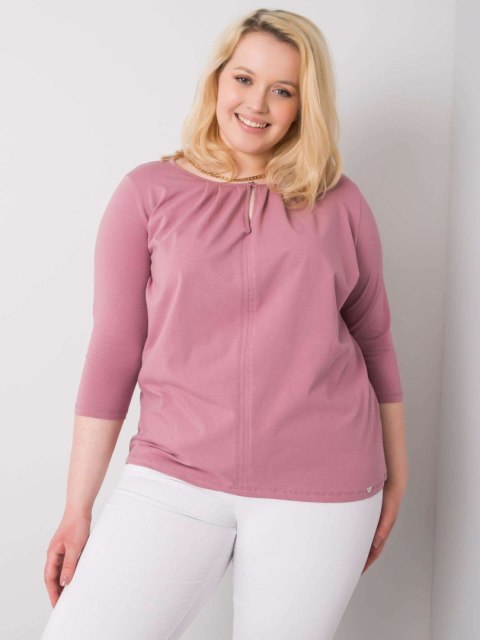 Bluzka RV-BZ-6334.19P ciemny różowy 3XL