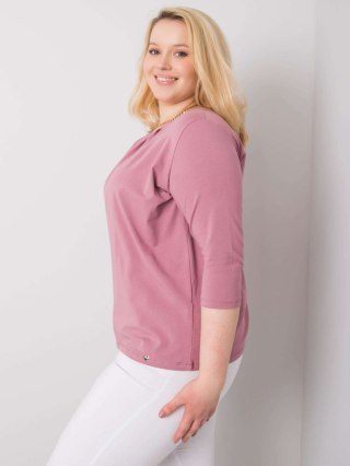 Bluzka RV-BZ-6334.19P ciemny różowy 3XL