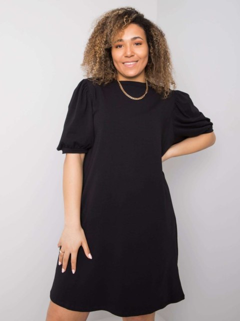 Sukienka RV-SK-6319.65 czarny 2XL