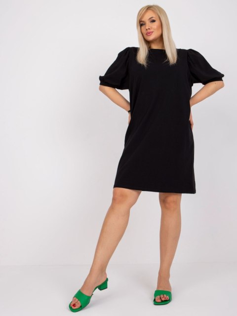 Sukienka RV-SK-6319.65 czarny 2XL