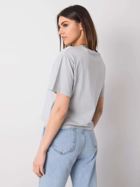T-shirt 157-TS-0086.59P szary M T-shirt 157-TS-0086.59P szary M