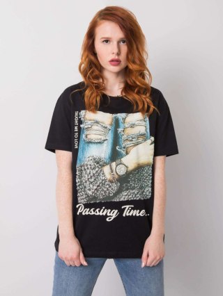 T-shirt HB-TS-3047.33P czarny S