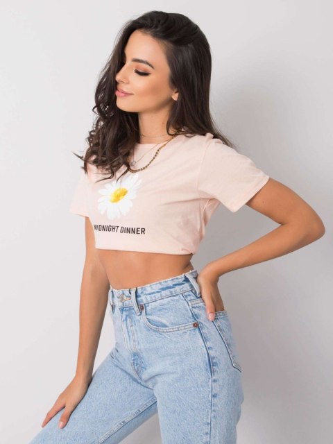 T-shirt PM-TS-SS21CA66.05 łososiowy L