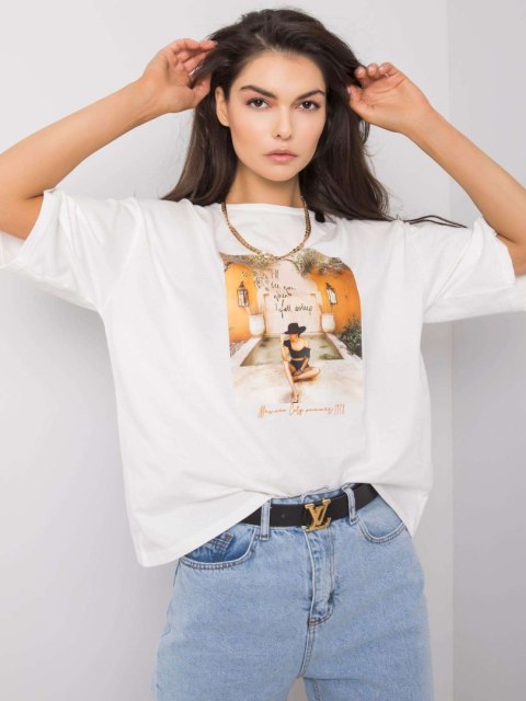 T-shirt PM-TS-SS21OS06.53 biały M T-shirt PM-TS-SS21OS06.53 biały M