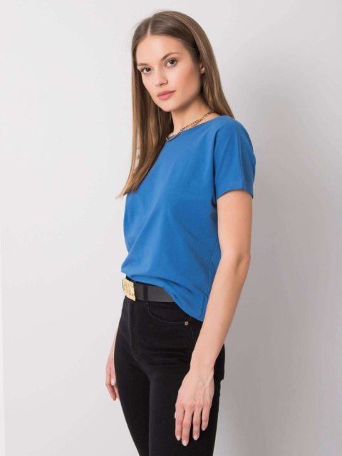 T-shirt RV-TS-4662.27P ciemny niebieski S T-shirt RV-TS-4662.27P ciemny niebieski S