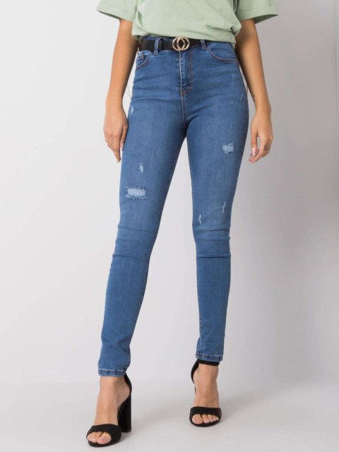 Spodnie jeans 319-SP-686.45 ciemny niebieski 27 Spodnie jeans 319-SP-686.45 ciemny niebieski 27