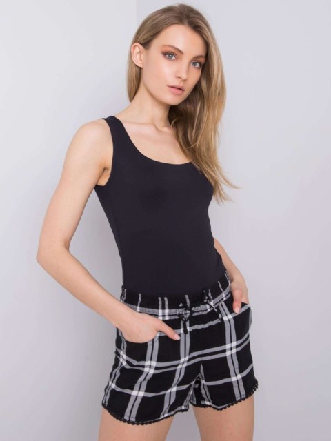 Szorty D73770M61531KB czarno-biały L Szorty D73770M61531KB czarno-biały L