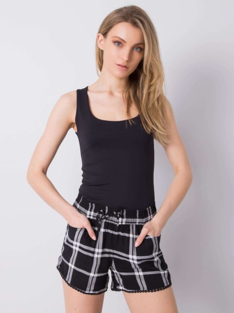 Szorty D73770M61531KB czarno-biały L Szorty D73770M61531KB czarno-biały L