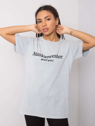 T-shirt 157-TS-6449.50P szary M