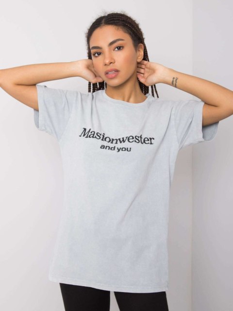 T-shirt 157-TS-6449.50P szary S T-shirt 157-TS-6449.50P szary S
