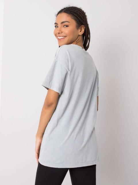 T-shirt 157-TS-6449.50P szary S T-shirt 157-TS-6449.50P szary S