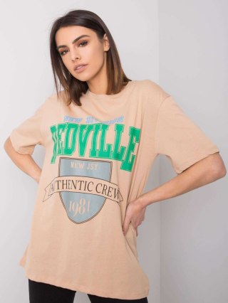 T-shirt 327-TS-2126.71 beżowy M