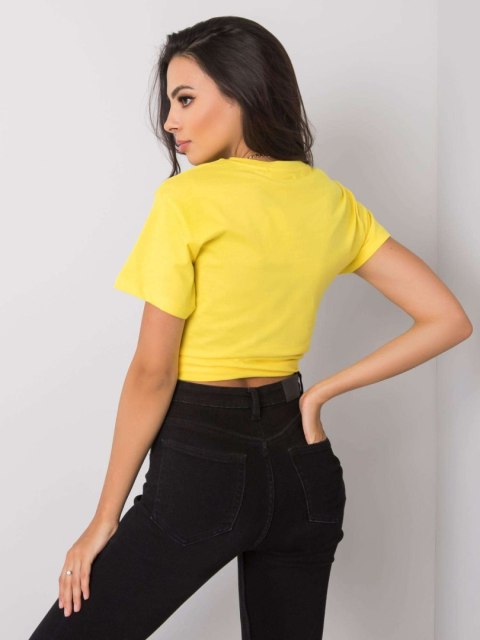 T-shirt PM-TS-SS21TX58.12 żółty M T-shirt PM-TS-SS21TX58.12 żółty M