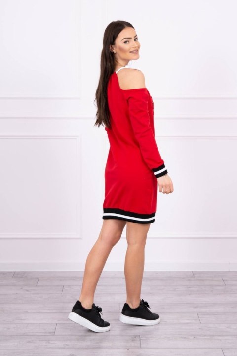 Sukienka Tres Chic czerwona