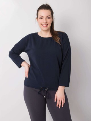 Bluzka RV-BZ-6294.06P granatowy 3XL