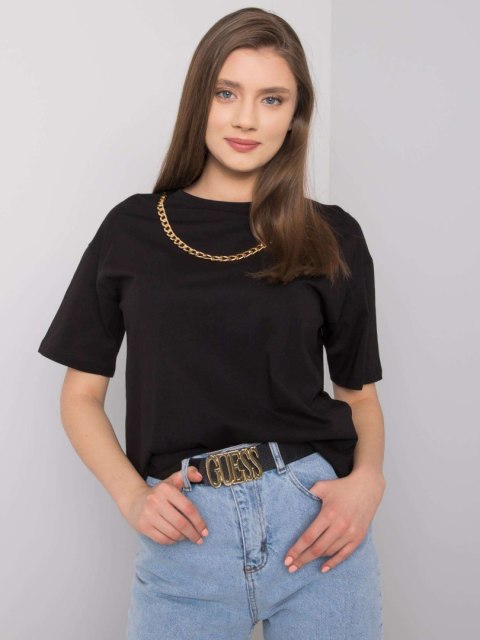 T-shirt 157-TS-4257.79 czarny L T-shirt 157-TS-4257.79 czarny L