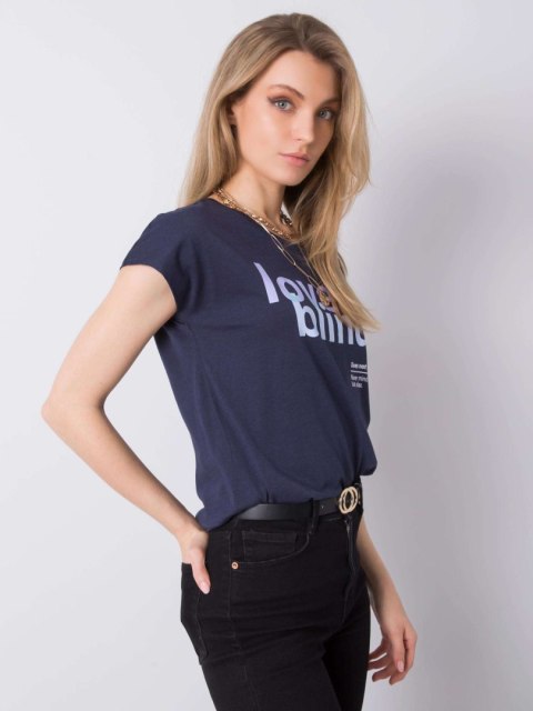 T-shirt D1552Z02042A granatowy XS