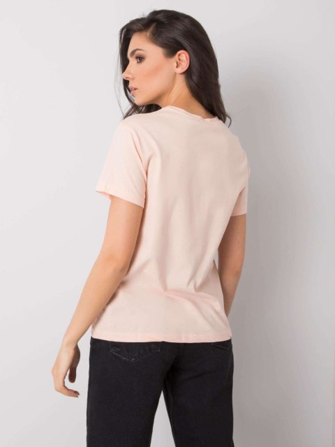 T-shirt PM-TS-SS21TX03.14 łososiowy L T-shirt PM-TS-SS21TX03.14 łososiowy L