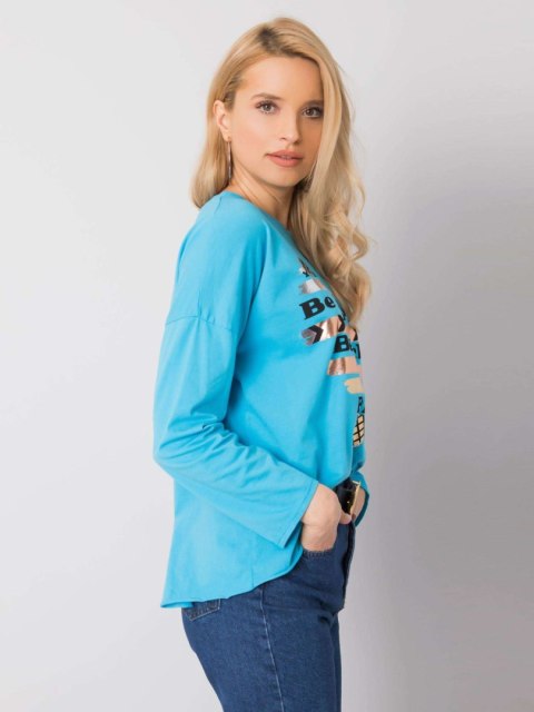 Bluzka DHJ-BZ-21103.06P niebieski Bluzka DHJ-BZ-21103.06P niebieski