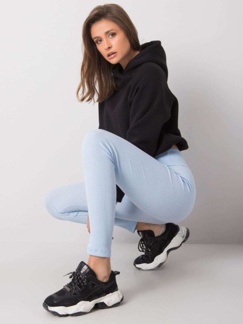 Leginsy RV-LG-6379.11X jasny niebieski L