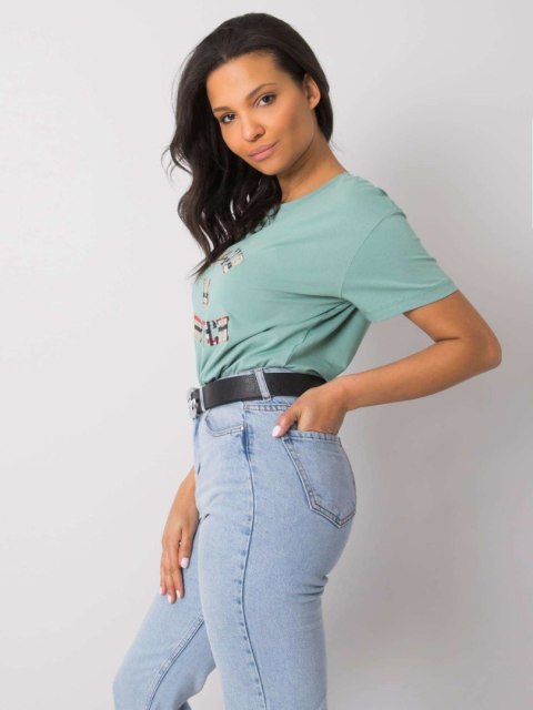 T-shirt FA-TS-6892.88 pistacjowy T-shirt FA-TS-6892.88 pistacjowy