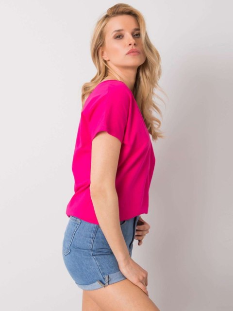 T-shirt RV-TS-4832.40P fuksjowy XL
