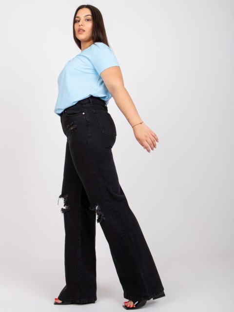 T-shirt RV-TS-6320.85P jasny niebieski 4XL