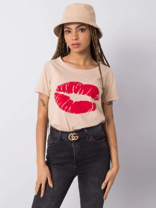 T-shirt TW-TS-BL-001.99 beżowy M